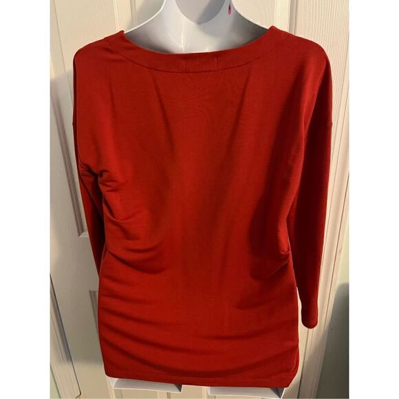 Banana Republic Scoop Neck Cotton Top. Size Large - Picture 5 of 5